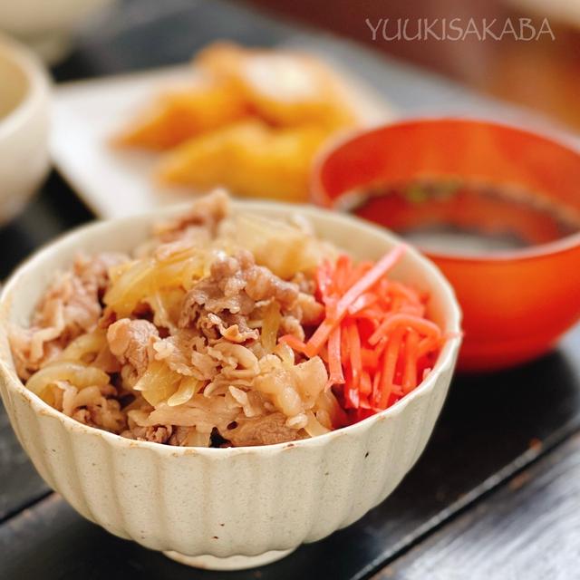 某有名牛丼チェーン風レシピ