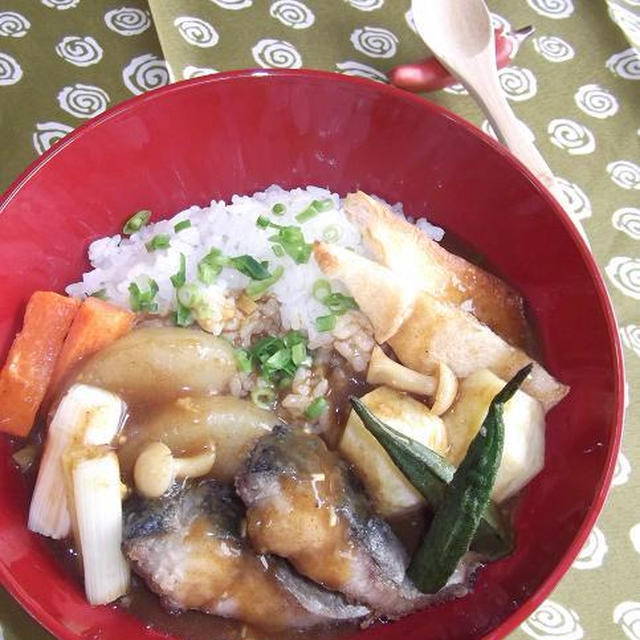 サバと野菜のスパイシー和カレー