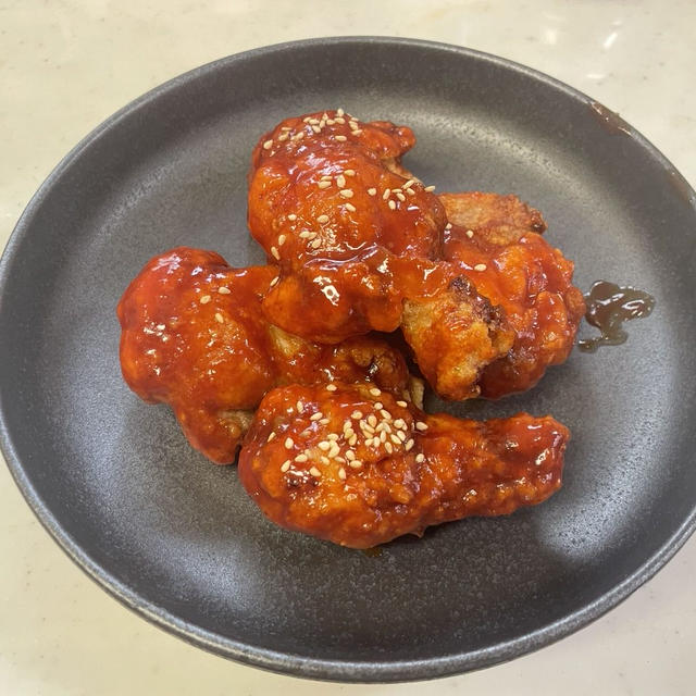 ブルダックソースのアレンジレシピ｜ピリ辛ヤンニョムチキン