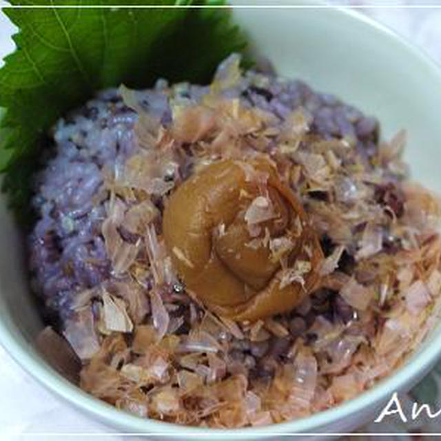 ☆冷出汁梅茶漬け☆