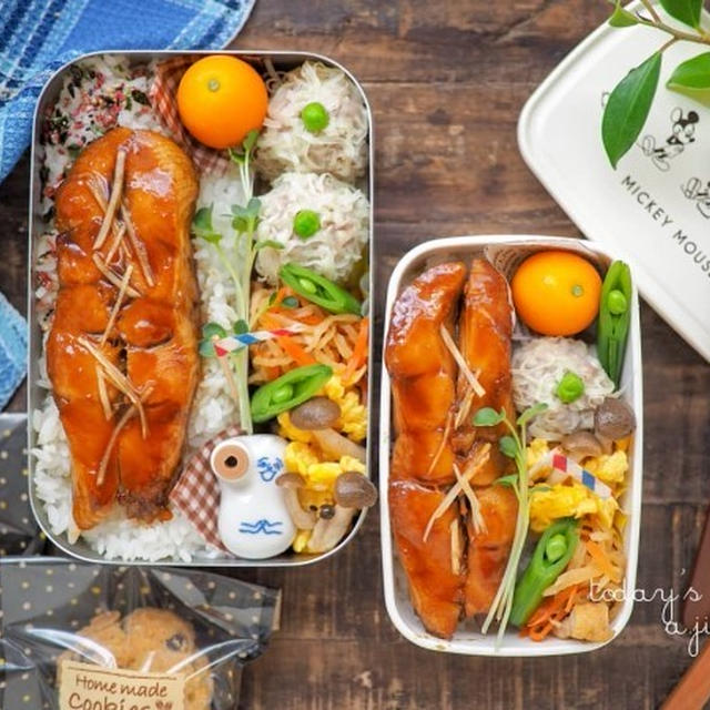夫絶賛ッ！カレイの煮付け弁当♩#おすすめ品