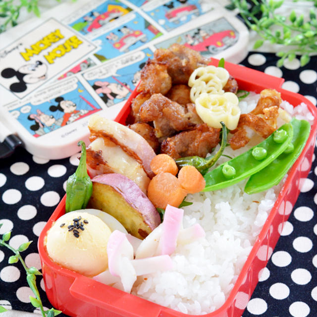 から揚げ粉のから揚げのお弁当＊＊
