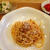 ミートソースのパスタ