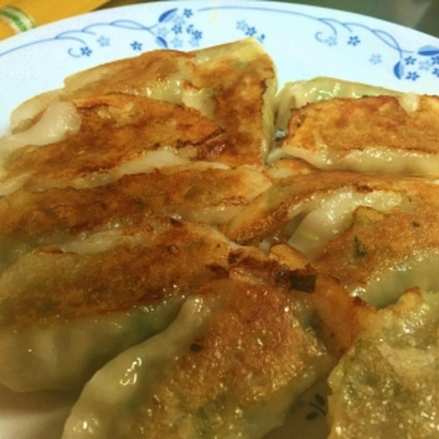 70個作った餃子＆干しキノコのパスタ♪