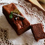 生チョコ風お豆腐チョコケーキ。