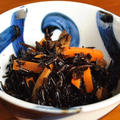 【ひじき×人参×油揚げ】　簡単に出来る！ひじきの煮物