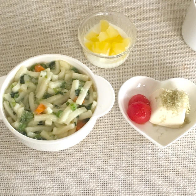 離乳食完了期 風邪対策 野菜の煮込みうどん By うさぱんさん レシピブログ 料理ブログのレシピ満載