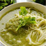 クレソンスープのほろ苦ラーメン