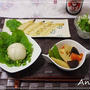 ☆筍と春野菜メニューの夕食☆