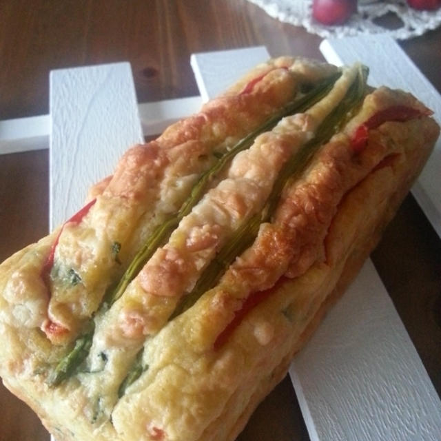 ** 　久しぶりにケークサレ　　**