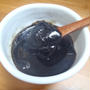 黒豆煮汁ようかん作り