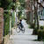 【 自転車で・・ 】