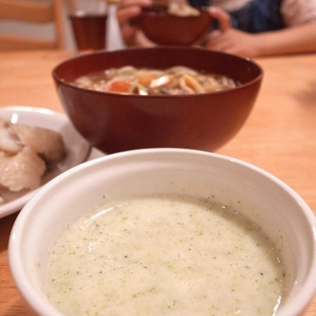 バター 牛乳 コンソメなし 塩味だけのブロッコリーのポタージュスープ By ビストロパパさん レシピブログ 料理ブログのレシピ満載