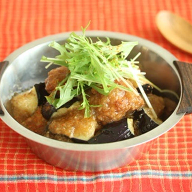 鶏からあげのおろし煮