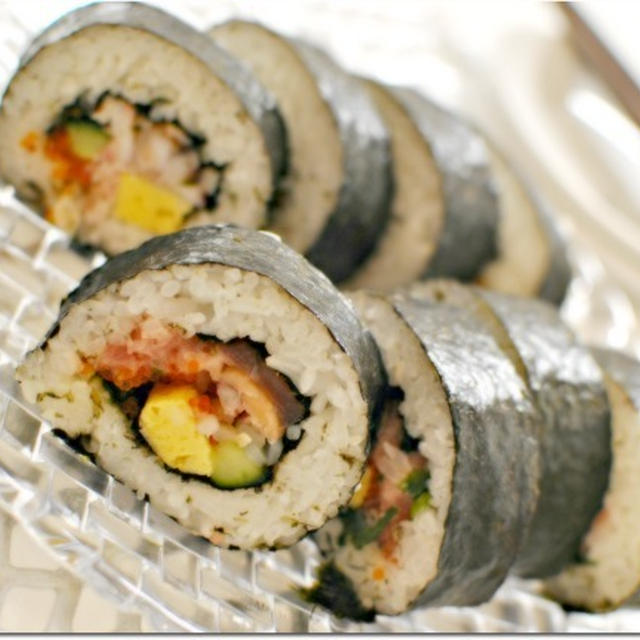 恵方巻とスイーツと息子