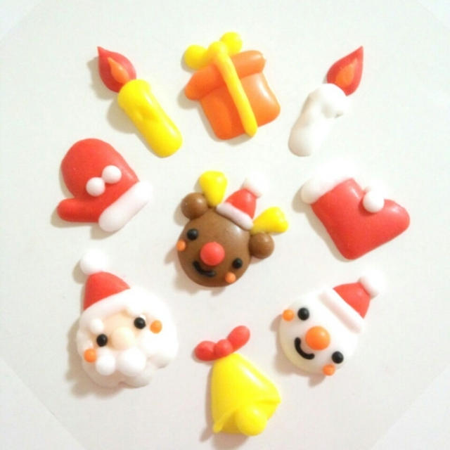 クリスマスのアイシングパーツ☆