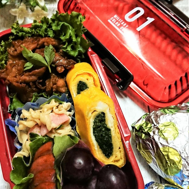 【息子弁当】ダイソー【ミリタリー＆ガレージシリーズ】ドーム型ランチボックスが素敵すぎる息子弁当