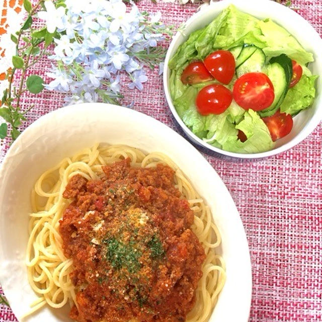 ミートソーススパゲティ、780円