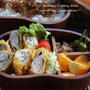 豚ロースのまきまきトンカツ。のお弁当