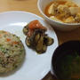 炒飯と麻婆豆腐