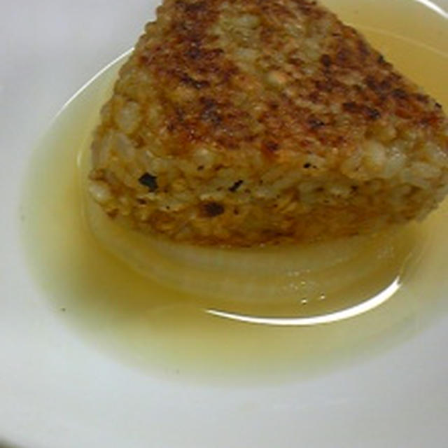 焼きおにぎり茶漬＊カレー版