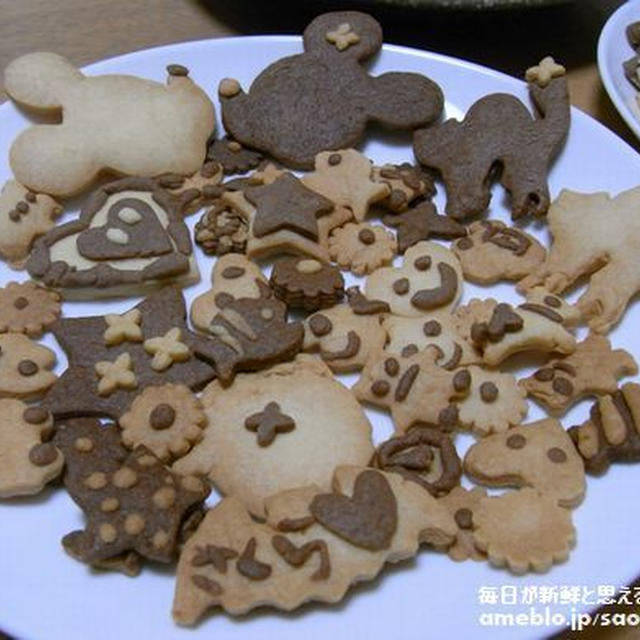ホワイトデーにクッキー作り