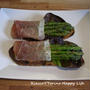 春アスパラのブルスケッタ☆ Asparagi