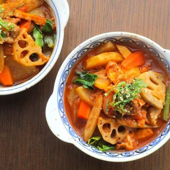 具沢山トマト豚汁