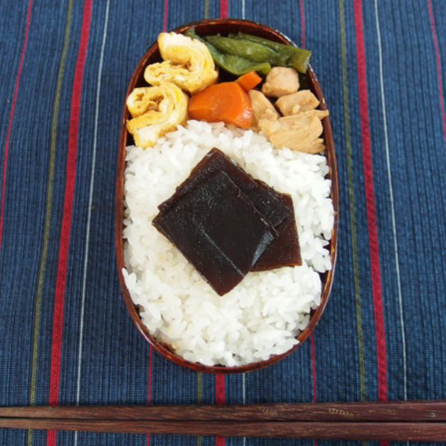 昭和のお弁当　「塩こんぶ」