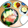 鯛と槍烏賊の刺し盛り
