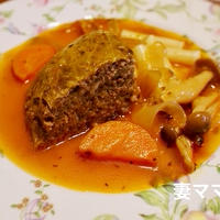 キャベツと挽肉のボルシチ風♪　Cabbage & Meat Stew