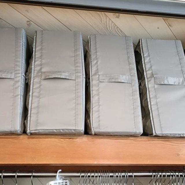 衣替えが完了しました(*^-^*)IKEAの商品を愛用中