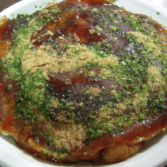 お好み焼きとたこ焼き