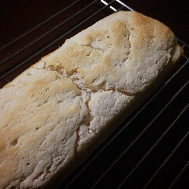 米粉でパンをつくってみた。