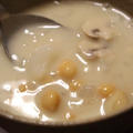 ひよこ豆とかぶのクリーミースープ