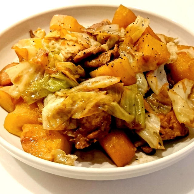 ＊鶏じゃがキャベツ炒め＊