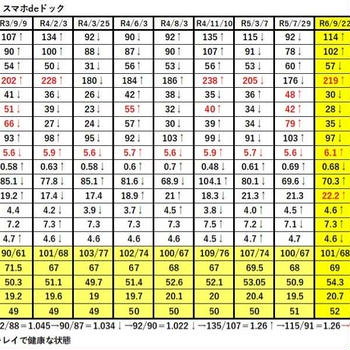 正確な骨密度の結果(更年期アラフィフ)