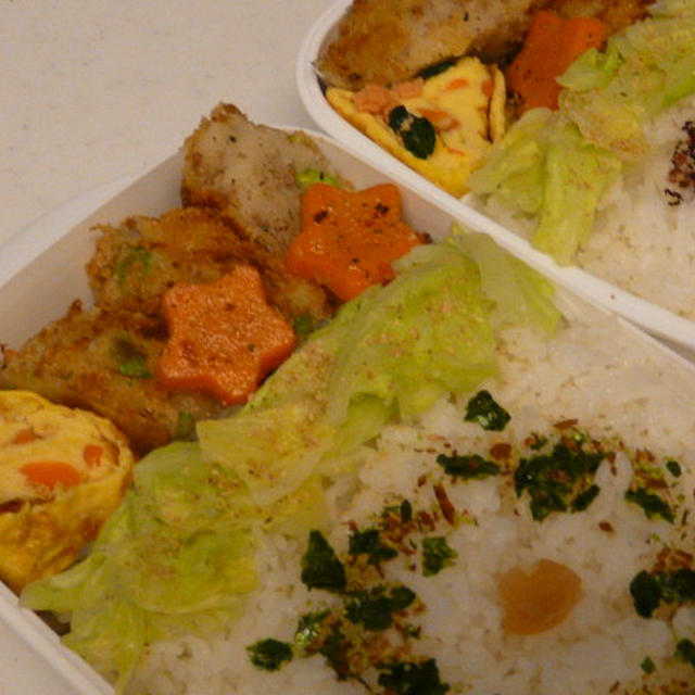 お弁当（枝豆入りミニコロッケ）