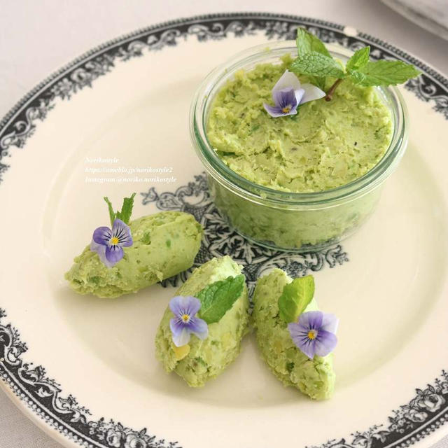 春の豆チーズペースト