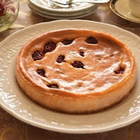 ブラックベリーのチーズケーキ