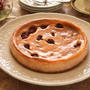 ブラックベリーのチーズケーキ