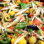 ■菜園料理・副菜【簡単！！豪快！！菜園採りMIX野菜の揚げ浸しレシピ】栄養も満点♪