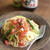 アスパラベーコンの冷製パスタ。