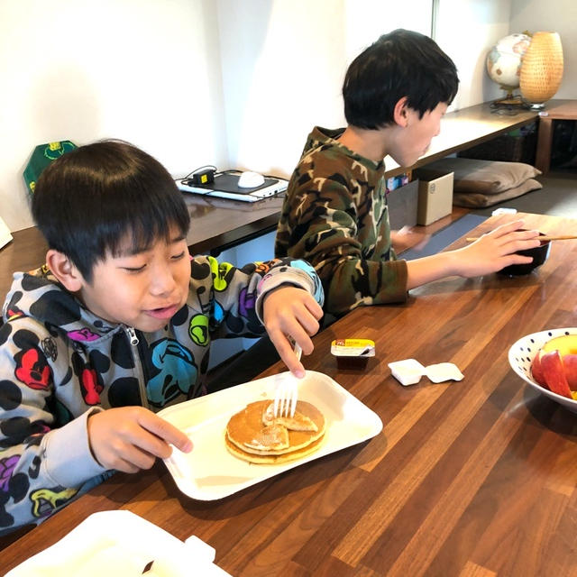 朝ごはんとお弁当です！