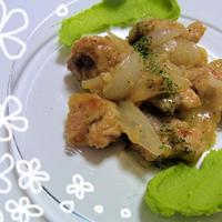 鶏の白ワイン煮込み