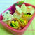 ３D蝶々デコのお弁当。