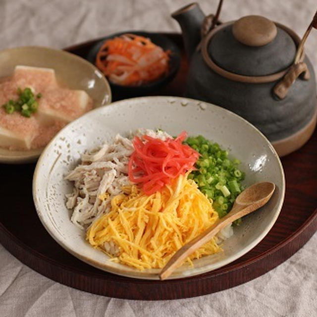 鶏飯献立♪