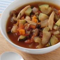 野菜の旨味がた～っぷり☆柚子こしょう風味ミネストローネ