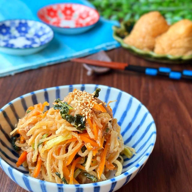 醤油麹で作る☆旨みたっぷりの切り干し大根の煮物