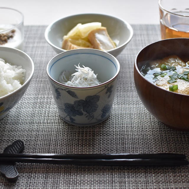 週末・和食の朝ごはん「身体リセット定食」